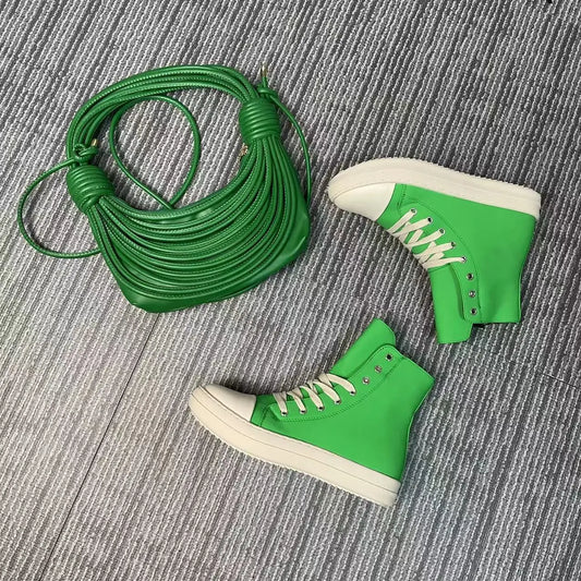 Vegan HandbagWith Matching Shoe Set - Mother's Month Special