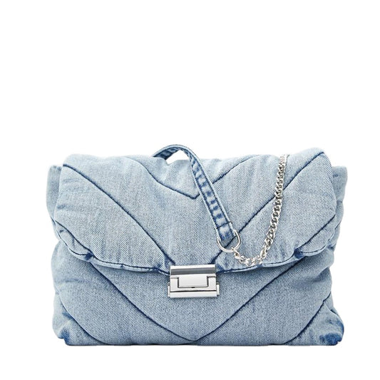 Oversized Denim Shoulder Handbags