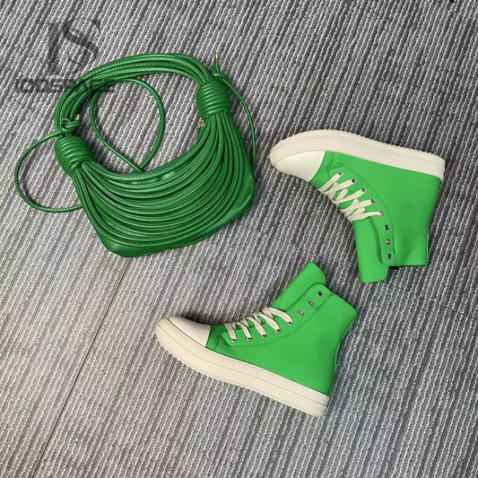 Vegan HandbagWith Matching Shoe Set - Mother's Month Special